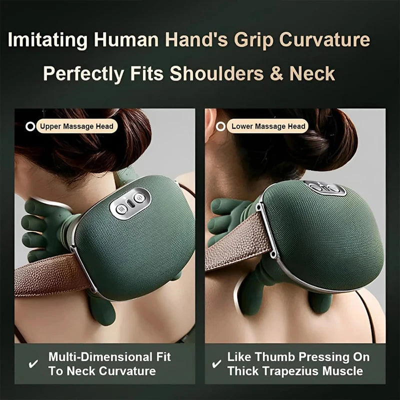 Wearable Neck and Shoulder Massager