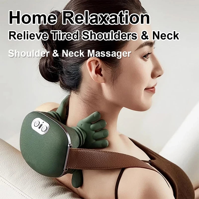 Wearable Neck and Shoulder Massager